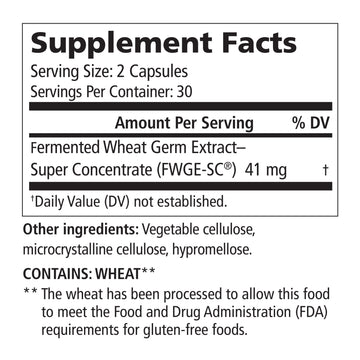 Metatrol Supplement Facts