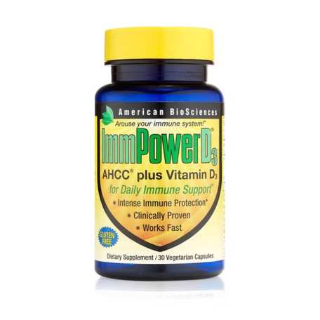 ImmPower D3 - AHCC + Vitamin D3